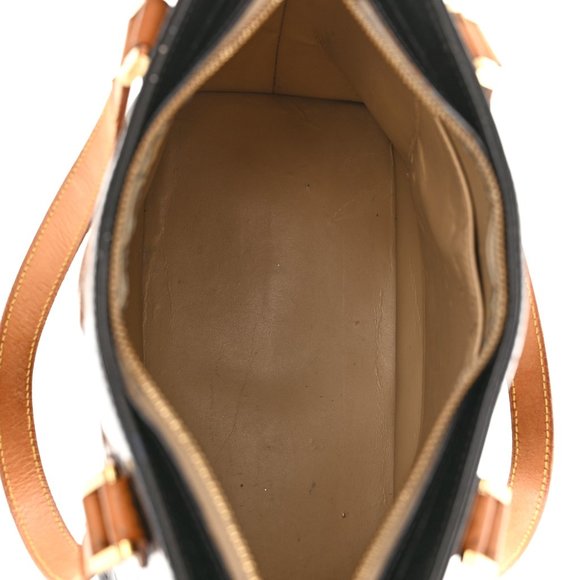 SALE! Vintage Louis Vuitton Houston Black Vernis Leather Logo Shoulder Bag Tote - Picture 8 of 14